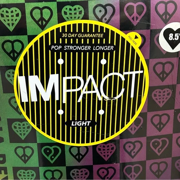 The Heart Supply Heimana Reynolds Trinity Tie Dye Impact LT Skateboard Deck 8.5”